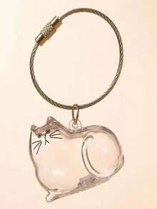 1pc Transparent Pet Memorial Cup - Gift For Dog Lovers, Cute Dog Shaped Hanging Decor, Lightweight Home/Office Decoration - In Memory Of Departed Pets - Plastic Material, Carefully Crafted, Mini Memorial Figurine, Delicate Workmanship, Exclusive For Grieving Families - Multicolor - View 11