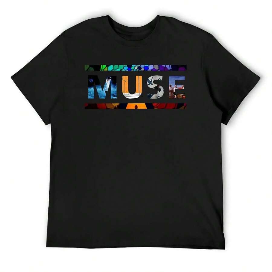 musement for everyone T-Shirt - Negro - Ver 1