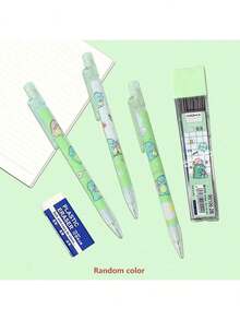 (1pc Automatic Pencil + 100pcs Refill Leads) Cartoon Unlimited Leads High-Quality Automatic Pencil For Drawing And Writing - Multicolor - View 15