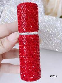 3个装钻石形可填充香水喷雾瓶，便携迷你独立香水瓶，旅行喷雾盒，10毫升