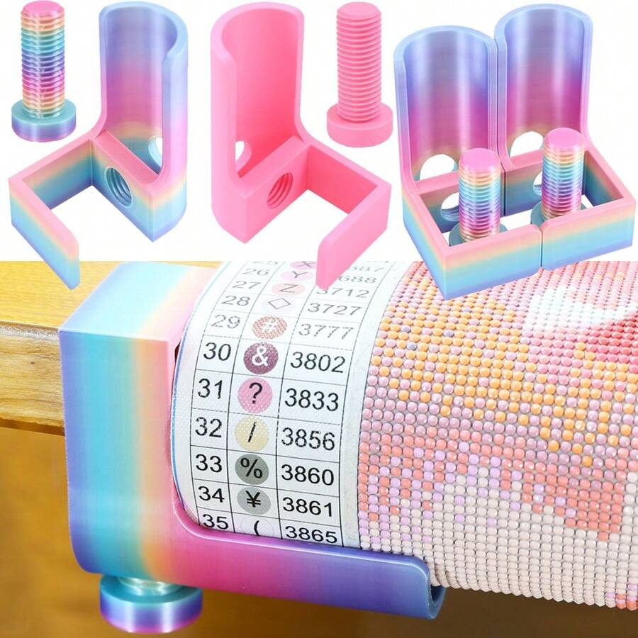 钻石画画布画架套装，钻石画画布卷轴支架，成人钻石画套装及工艺配件，DIY钻石画爱好者的礼物