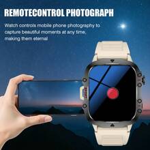 MixtataDi Smart Watch,Wireless Calling /Dial, Various APP Reminders,Suitable For Men And Women,Sports Watches,Information Reminder,For IOS/Andriod - 彩色 - 查看 3