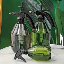 1个750毫升/2升细雾手持喷雾瓶，带可调节喷嘴 - 顶部按压式，压力喷雾器，适用于室内/室外园艺、家居清洁