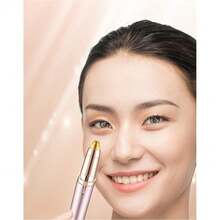 2pcs Electric Eyebrow Trimmer, Women Eyebrow Razor, Unisex Body Hair Remover, Automatic Eyebrow Shaver, Depilation Beauty Trimmer, Eyebrow Pencil Shaver - Rose Gold - View 10