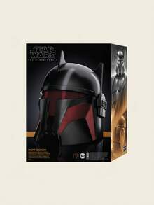 Hasbro 黑标系列 - 莫夫·吉迪恩高级电子头盔，收藏家和粉丝的绝佳礼物，可调节尺寸，角色扮演服装，圣诞节和生日惊喜礼物，内置灯光效果，包含剧集音效，可扭曲你的声音 | 不含电池 - 彩色 - 查看 7