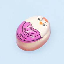 1pc/ Color-Changing Egg Timer - This Sensitive Indicator Accurately Measures Whether An Egg Is Cooked Or Soft-Boiled, And The Color-Changing Indicator Tells You When The Egg Is Done. An Essential Kitchen Gadget.