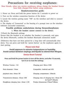 无线耳塞，蓝牙耳机，无线耳机，听音乐和玩游戏的必备之选，佩戴舒适，配备充电线，支持充电功能，圣诞礼物，运动跑步耳机，兼容，适合送给男朋友/女朋友，随时随地享受音乐，体验无与伦比的自由 - 彩色 - 查看 10