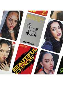 Christmas Mystery Gift, EYECON And KATSEYE Random Small Card Pack, Includes BEAUTIFUL CHAOS And TOUCH Series, Surprise Official Cards, Perfect Holiday Blind Box Gift For Fans - Multicolor - View 1