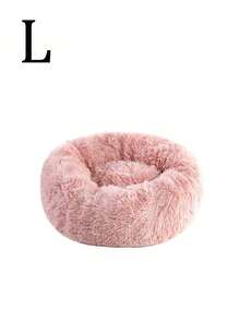 Luxury Plush Donut Pillow Pet Bed, Suitable For Small And Medium-Sized Dogs And Cats - Super Soft, Washable, Round Comfortable Nest, With Anti Slip Bottom, Perfect For Winter - Nhiều màu - Xem 12