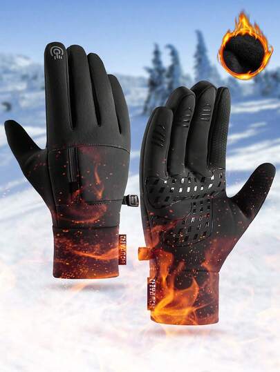 Winter Thermal Gloves - Hand Warmers, Warm Gloves, Unisex Windproof, Waterproof Touch Screen And Hand Protection, Suitable For Suitable For Skiing, Snowboarding, Cold Weather Activities, Outdoor Sports, And Everyday Use, Winter Gloves, Ski Gloves, Snow Gloves