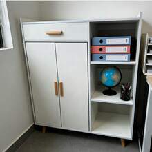 Estante Organizador De Madera Armario Para Casa Moderno - Multicolor - Ver 11