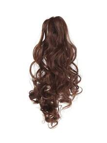 女士梨形卷发假发，大号夹式马尾辫，新款，自然波浪卷发，耐热合成发，适合日常佩戴，日常发型，假发马尾辫。 - 彩色 - 查看 11