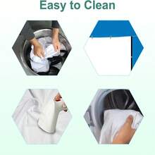 VOJCBKRE 120-Inch Portable Projection Screen, Suitable For Indoor And Outdoor Use, 16:9 4K HD, Wrinkle-Free, Foldable, Applicable For Backyard, Home Theater, Double-Sided Projection - Multicolor - View 5