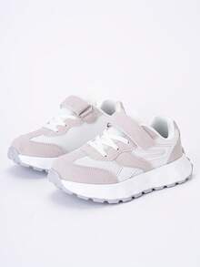 1双男童鞋，2026春秋新款儿童运动鞋，真皮鞋面透气厚底运动鞋，幼儿及大童运动鞋 - 彩色 - 查看 3