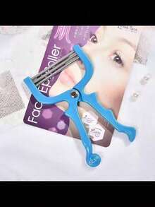2pcs Facial Hair Remover Spring Manual Removal Epilator Beauty Shaving Threading Tool For Women