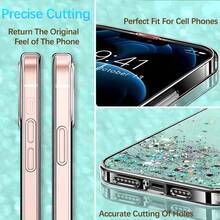 1个星空闪光软TPU手机壳,适用于三星Galaxy A06 A15 / A16 / A17 / A26 / A35 / A36 / A55 / A56 / A25 / A26 / A54,少女心形手机壳,也适用于S23 / S23 FE / S24 FE / S25 / S25 Ultra / S25FE,时尚硅胶保护套 - 綠色 - 查看 10