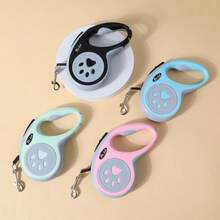 1pc 3 Meters/5m Pet Retractable Adjustable Leash, Suitable For Walking Medium & Small Dogs
