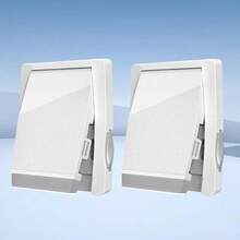 XISH Cerradura de  para puertas corredizas y ventanas a prueba de niños paquete de 8 unidades en color gris asegúrese de que su espacio de trabajo mida entre 10 7 cm y 30 cm - como en la foto - Ver 4