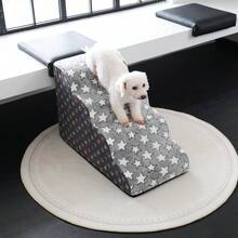 宠物楼梯，狗狗攀爬梯，防滑攀爬梯，适合小型、中型和大型犬在床上使用，猫咪床边攀爬梯