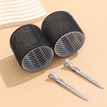 长发、短发及刘海卷发棒套装，3 种尺寸（大号、中号、小号），自粘式卷发棒，适用于长发、中长发、短发、浓密发质、稀疏发质、蓬松发质及薄刘海。 - 彩色 - 查看 4