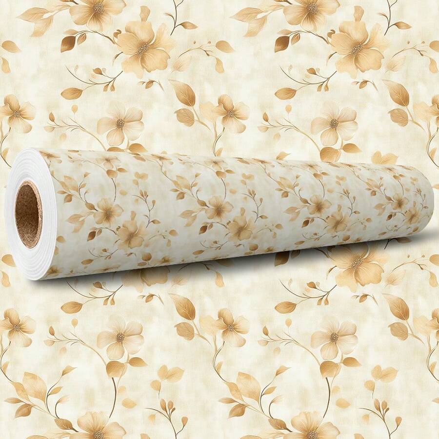 Paper and Wall Self-Adhesive Vinyl Wallpaper For Bedroom/Living Room, Wall Decoration, Modern Floral Style. - 經典花卉 - 查看 1