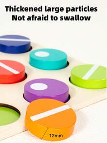 一套蒙特梭利早教儿童扭蛋机颜色配对木制玩具，双面问答卡，锻炼儿童观察能力，提升色彩认知，游戏乐趣无穷。扭蛋机配对游戏，形状配对拼图，颜色卡片，儿童益智玩具，培养儿童色彩感知能力，亲子互动桌面拼图玩具，让孩子在玩耍中成长，馈赠佳品。 - 彩色 - 查看 12