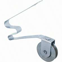 XISH Prime-Line B 513 1 pulg. Muelles tensores de puerta de acero con rodillo de acero paquete de 2 - Molino - Ver 3