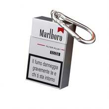 1PC Creative Portable Pocket-Sized Mini Ashtray Pull-Out Personalized Storage Box Promotional Gift Perfect For Daily Use Car Essential Valentine's Day Gift Holiday Gift Gift For Lover Friend Classmate Fashion Elegant Cute Unique Niche - Black 3 Car Logo - View 6
