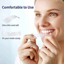 Teeth Whitening Strips White Strip  , Natural Enamel Non-Slip Dry Product,30 Minutes Fast Effects Tooth Whitener,1 Home Family Travel Work - Gel - Xem 4