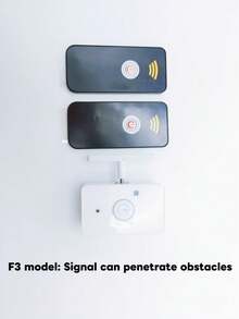 自动关灯工具、关灯助手、懒人关灯工具、无线关灯工具、关灯神器、遥控关灯、安装简便、无线家具灯开关、无需布线、可粘贴在任何地方、懒人关灯好帮手 - 白色 - 查看 12