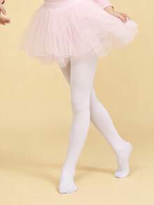 3pcs Girls White Ballet/Dance Tights/Pantyhose