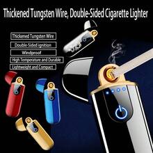 Dragon Smart Electronic Lighter - Mini USB Rechargeable, Windproof, Flameless, Touch Ignition Plasma Lighter With Power Indicator - Z3-龍 - 查看 2