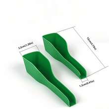 5pcs Attract More Birds To Your Garden With This Durable Green Bird Feeder Spoon! - Green Spoons * 5pcs - View 4