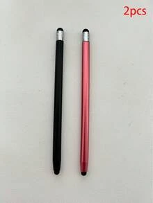 Dual Head Capacitive Pen, Touch Pen, Rubber Head, Touch Tablet, Mobile Phone Dual-Use Pen