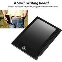 Tablero de Dibujo Digital LCD, Tablero de Dibujo Electrónico de 4.5 Pulgadas para Niños (Negro),36755937 - Multicolor - Ver 5
