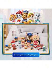 Spin Master Peluche de Patrulla de Cachorros, Peluche suave de Chase/Rocky/Skye/Tracker/Everest//Liberty/Zuma/Rubble, Juguete de peluche de 8 pulgadas, Juguete oficial del exitoso programa preescolar, Peluche para edades 1 y talla grande - E - Ver 9