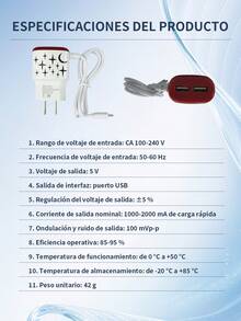 Cargador rápido de 2 puertos USB,3.1A, cable integrado de 1M con coneecion Micro para celular,Adaptador de alimentación compacto y portátil, perfecto para el hogar, viajes y uso al aire libre! Cargador de viaje, fuente de alimentación para el hogar, adaptador ligero, banco de energía elegante, entrega de energía eficiente, fuente de energía confiable, cargador multiportador, adaptador de carga rápida, viajeros frecuentes, entusiastas - Multicolor - Ver 11