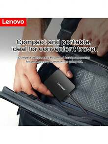 Lenovo H104 讀卡機 四合一讀卡機 大容量記憶卡專業讀取 高效率穩定傳輸 電腦筆記型電腦即插即用伴侶 - 黑色 - 查看 4