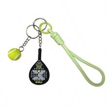 2025 Model Nox Racket Keychain, Mini Racket Shaped, Unisex, Suitable As Bag Accessory, For Car, Wallet And Backpack, Great Holiday Gift