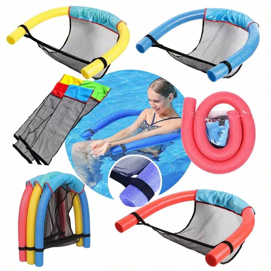 Hamaca flotante duradera para piscina, aro de natación, accesorios de natación