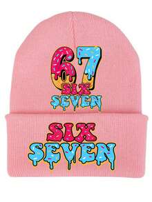 1双Mason 67趣味棒球袜，柔软透气针织帽，男女通用保暖帽，适合通勤、户外活动、露营、钓鱼、徒步旅行等秋冬季度假穿搭 - 彩色 - 查看 9