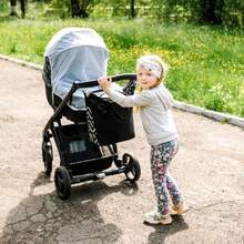 Mosquitera para Cochecito Bebé y Cunas con Ribete Elástico Fácil Instalación Resistente a Desgarros y Lavable (Blanco), con una Bolsa de Almacenamiento Apto para Portabebés, Cunas,36744117 - Multicolor - Ver 6