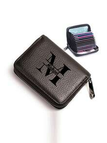 Men's Ultra-Thin Zipper Card Holder, Lightweight And Durable, Business Design, Multi-Function Coin Pouch, Mini Wallet, Suitable For Daily Commute, Minimalist And Fashionable, Ideal Accessory For Business Professionals, Perfect Gift For Valentine's Day. - Multicolor - View 8