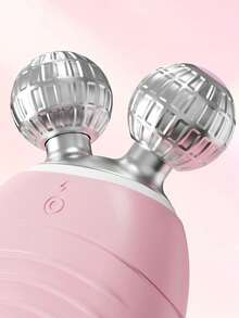 Electric Silicone Facial Cleansing Brush With 3D Roller Design, Lifting And Firming Facial Contour Cleansing, Electric Face Wash Device With V-Shape Slimming Vibration Massage Silicone Pore Cleaner Facial Cleansing Tool - Multicolor - View 11