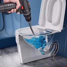 1pc-Drain Auger Cable, Pipe Cleaning Spring Clog Remover, Suitable For Kitchen, Shower, And Sink