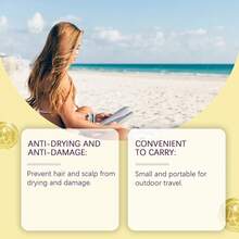 Spray Protector Multiusos para Cuero Cabelludo, Protección Exterior Fresca y No Pegajosa, Nutre Cabello y Cuidado de Calidad del Cabello - Ropa formal - Ver 4