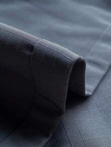 Streetwear Casual Commute Pocket Work Pants Lightweight Wide Leg Waist Cinched Travel Pants, Black Work Pants, Multifunctional Pockets, Outdoor Casual Loose Fit, Breathable Material, Suitable For Outdoor Enthusiasts - 灰色 - 查看 4