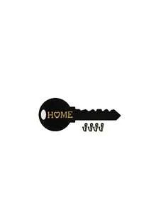 1 chiếc móc treo chìa khóa đa năng bằng gỗ, dạng phẳng 2D, dùng để treo đồ nhỏ trong nhà, trang trí nhà cửa, treo tường, trang trí hiên nhà, trang trí phòng, trang trí biệt thự, trang trí nhà cửa quanh năm, quà tặng tân gia. - Nhiều màu - Xem 6