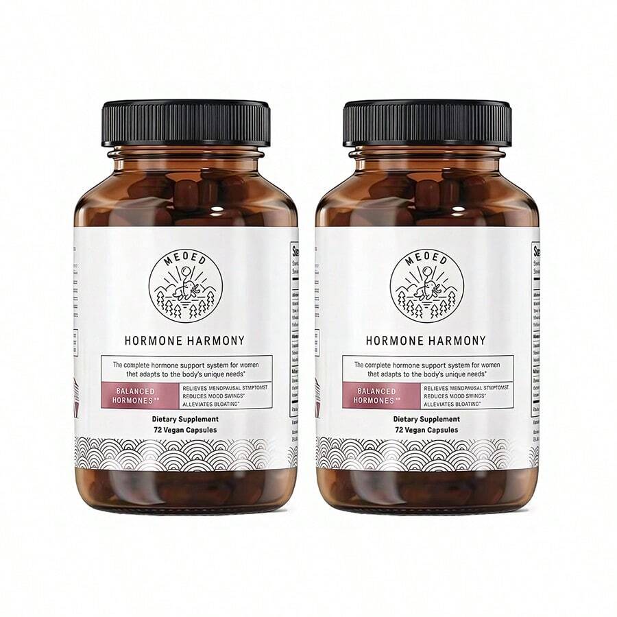 Miriyalyad Happy Mammoth Meno Daily Menopause Vitamins & Supplements For Women (*Not Hormone Harmony), Boost Metabolism, Healthy Skin, Hair And Nails, Hot Flash, Mood Support, 72 Caps[Free Shipping ] - 2 CÁI - Xem 1