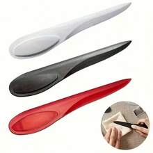 1/3 piezas Juego de herramientas de costura y acolchado - Prensador de costuras de plástico duradero, volteador de punta y prensador de marcas en blanco, negro, rojo para manualidades DIY